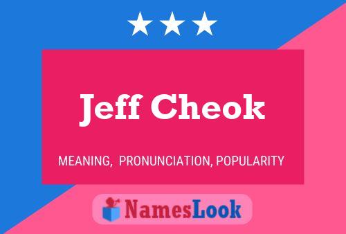 ملصق اسم Jeff Cheok