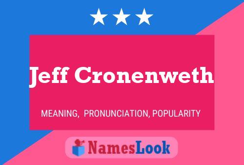 ملصق اسم Jeff Cronenweth