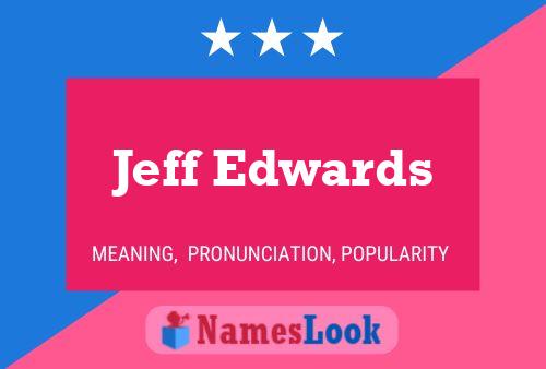 ملصق اسم Jeff Edwards