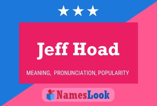 ملصق اسم Jeff Hoad