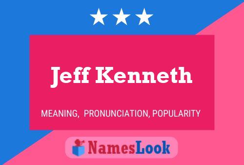 ملصق اسم Jeff Kenneth