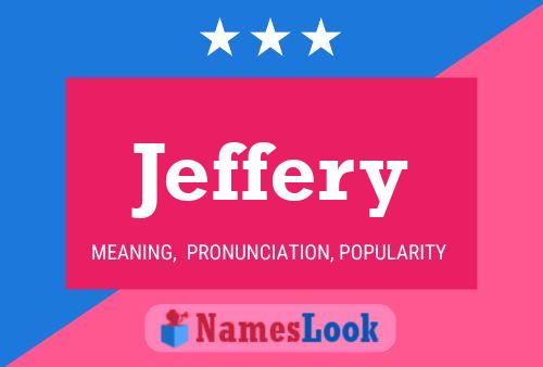 ملصق اسم Jeffery