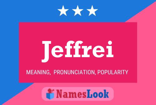 ملصق اسم Jeffrei