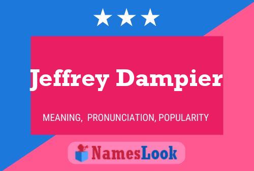 ملصق اسم Jeffrey Dampier