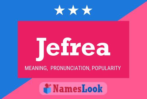 ملصق اسم Jefrea