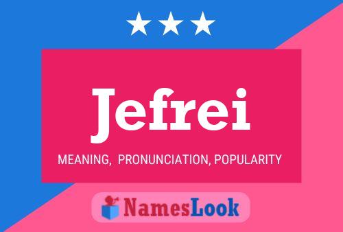 ملصق اسم Jefrei