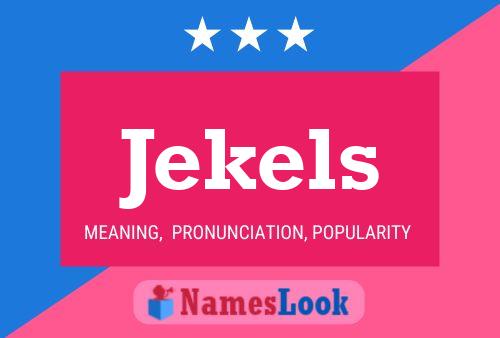 ملصق اسم Jekels