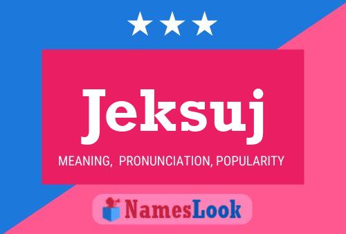 ملصق اسم Jeksuj