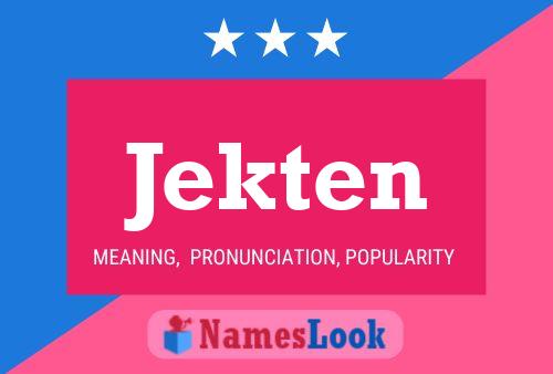 ملصق اسم Jekten