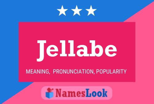 ملصق اسم Jellabe