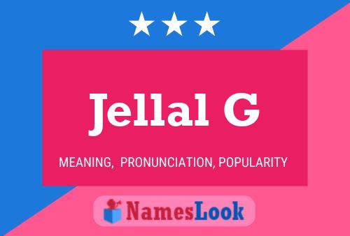 ملصق اسم Jellal G