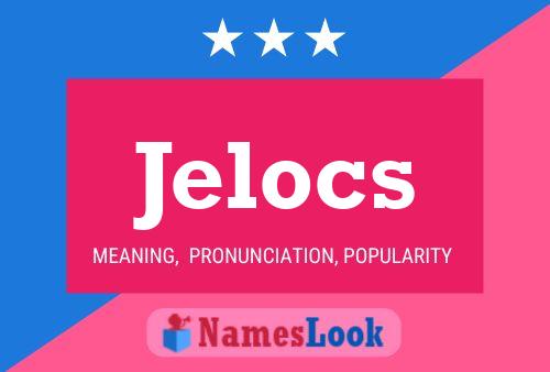 ملصق اسم Jelocs