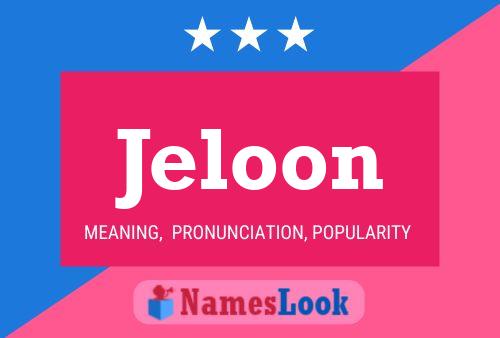 ملصق اسم Jeloon