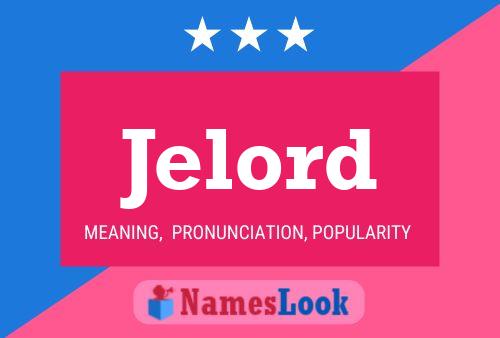 ملصق اسم Jelord