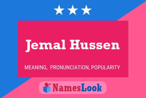 ملصق اسم Jemal Hussen