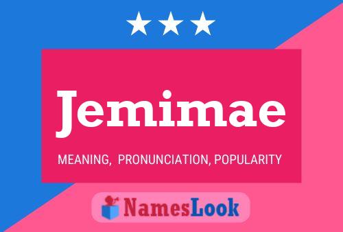 ملصق اسم Jemimae