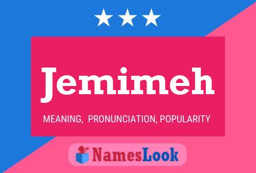 ملصق اسم Jemimeh