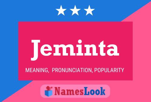 ملصق اسم Jeminta