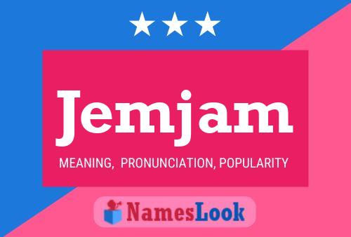 ملصق اسم Jemjam