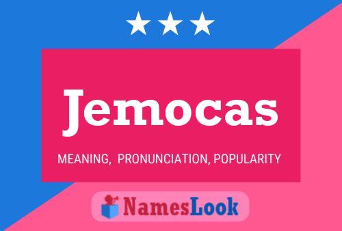 ملصق اسم Jemocas