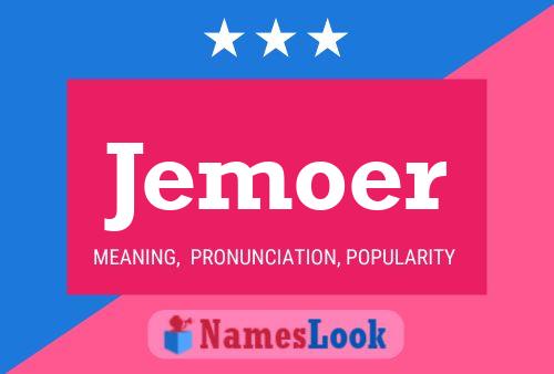 ملصق اسم Jemoer