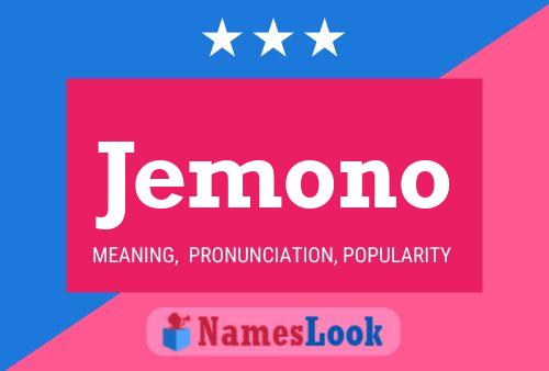 ملصق اسم Jemono