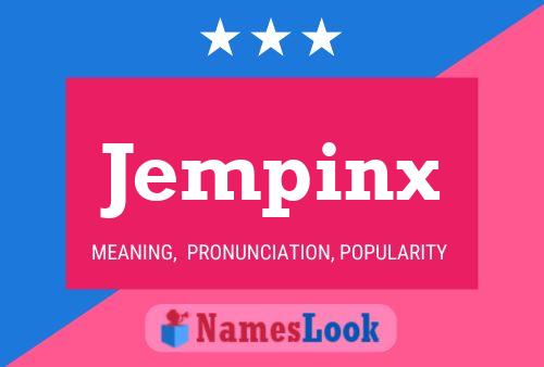 ملصق اسم Jempinx