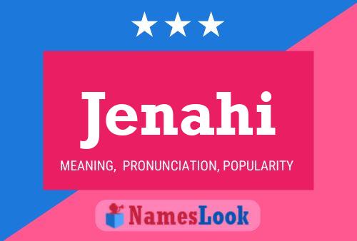 ملصق اسم Jenahi