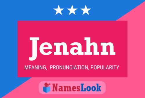 ملصق اسم Jenahn