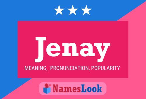 ملصق اسم Jenay