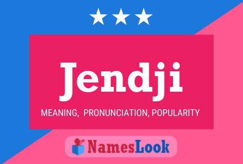 ملصق اسم Jendji