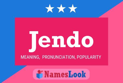 ملصق اسم Jendo