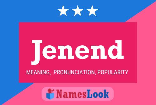 ملصق اسم Jenend