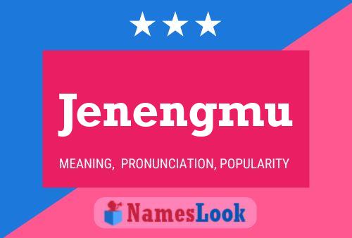 ملصق اسم Jenengmu