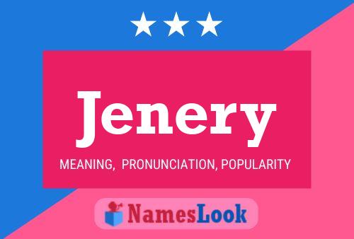 ملصق اسم Jenery