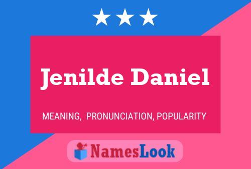 ملصق اسم Jenilde Daniel