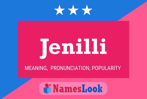 ملصق اسم Jenilli