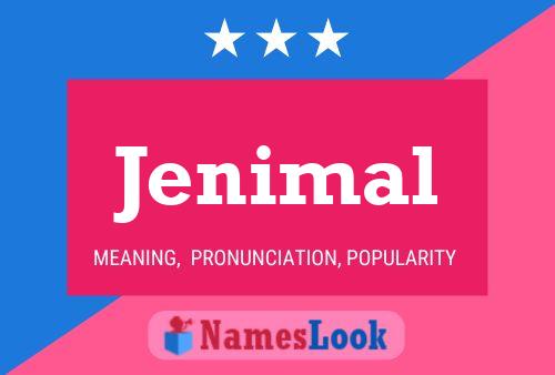 ملصق اسم Jenimal