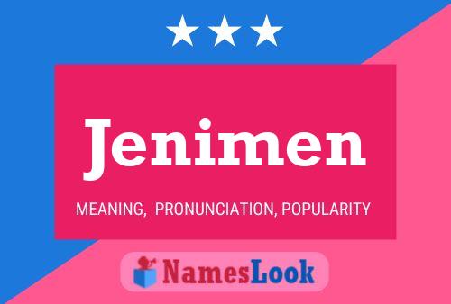 ملصق اسم Jenimen