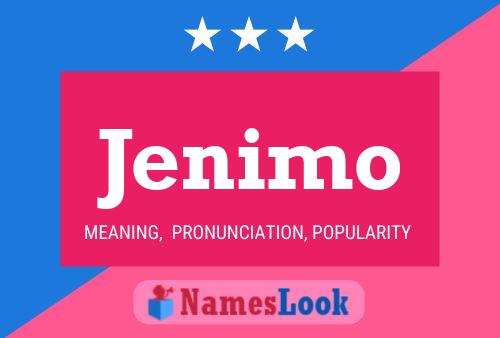 ملصق اسم Jenimo