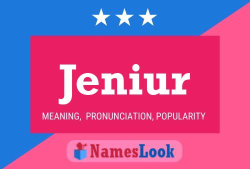 ملصق اسم Jeniur