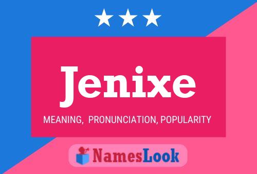 ملصق اسم Jenixe