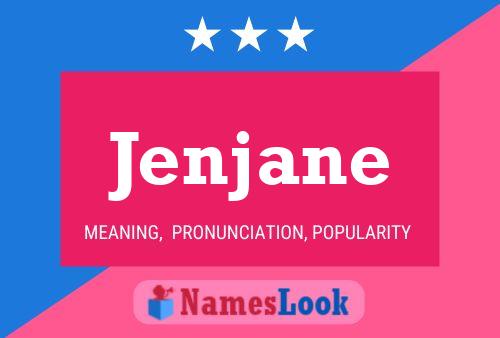 ملصق اسم Jenjane