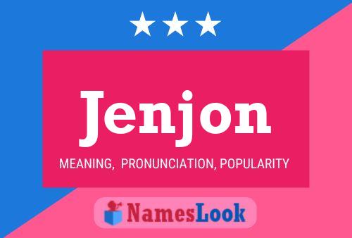 ملصق اسم Jenjon