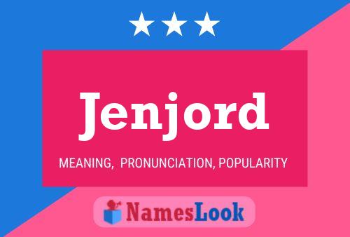 ملصق اسم Jenjord