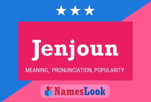 ملصق اسم Jenjoun