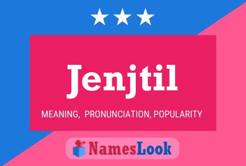 ملصق اسم Jenjtil