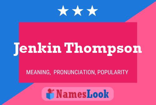 ملصق اسم Jenkin Thompson