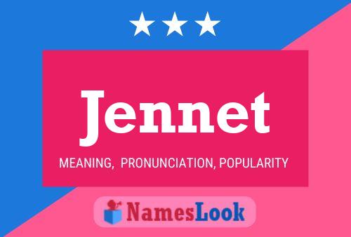 ملصق اسم Jennet