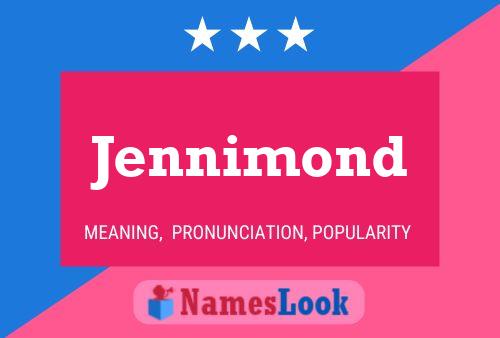 ملصق اسم Jennimond